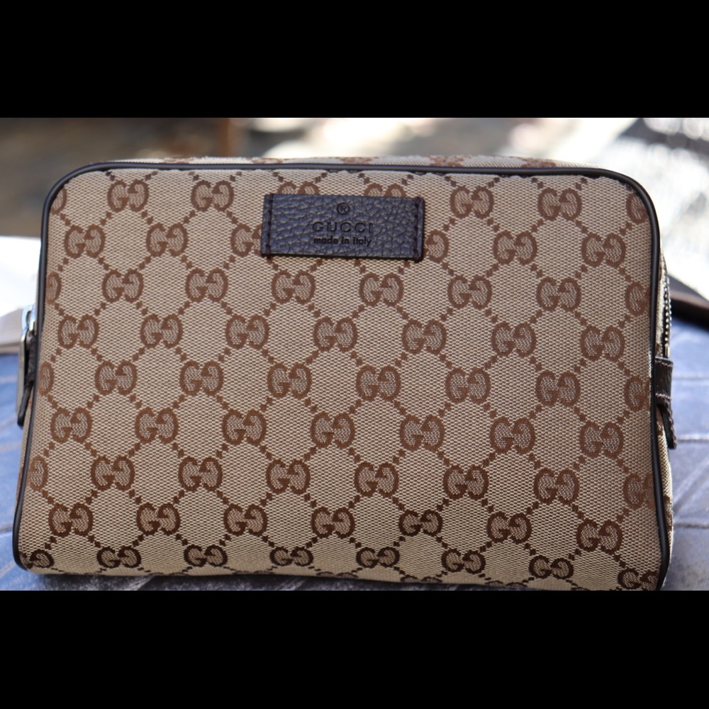 Authentic Gucci/Guccissima Belt Bag/ Fanny Pack